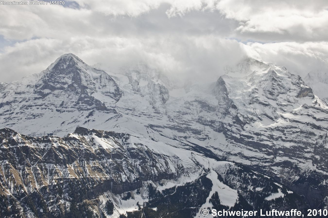Eiger - Mönch - Jungfrau (Berner Alpen)